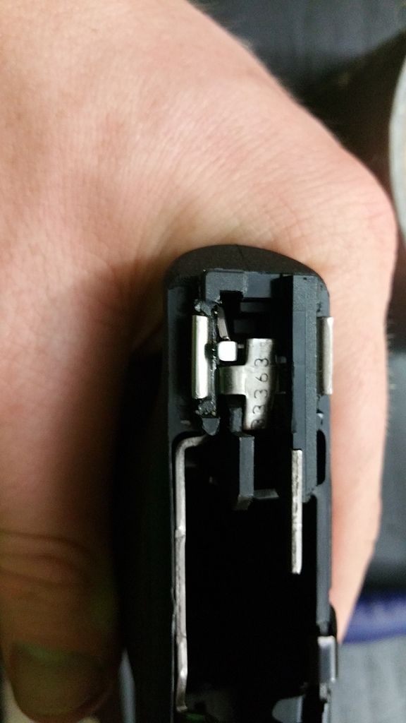 Glock 43 trigger won't reset